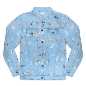 NWT Disney Cat Denim Jacket For Women